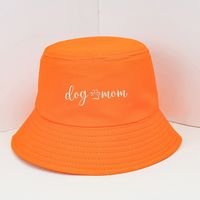 Unisex Mama Simple Style Letter Printing Wide Eaves Bucket Hat main image 4