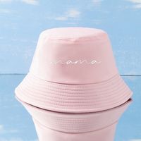 Unisex Casual Mama Letter Printing Wide Eaves Bucket Hat main image 7