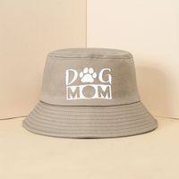 Unisex Casual Mama Letter Wide Eaves Bucket Hat main image 4