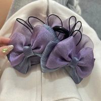 Classic Style Bow Knot Cloth Hair Claws sku image 24