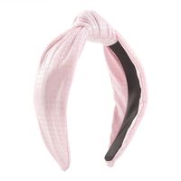 Casual French Style Knot Cloth Criss Cross Handmade Laser Hair Band sku image 2