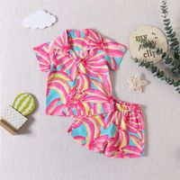 Casual Printing Printing Cotton Boys Clothing Sets main image 4