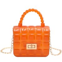 Women's Small Summer Pvc Basic Streetwear Square Bag main image 2