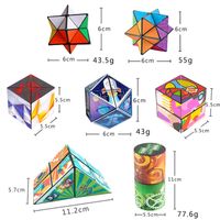 Cubo De Rubik Del Intelecto Niños (7-16 Años) Cuadrado El Plastico Juguetes main image 3