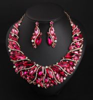 Lady Geometric Artificial Gemstones Alloy Wholesale Necklace sku image 1