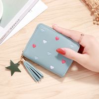 Women's Solid Color Pu Leather Hook Loop Wallets main image 2