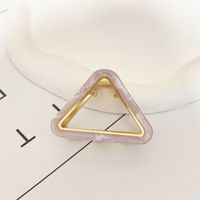 Elegant Dreieck Acetatplatten Haarkrallen sku image 1