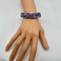 Classic Style Solid Color Silica Gel Unisex Wristband sku image 1
