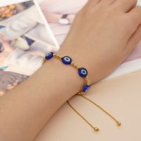Casual Eye Artificial Crystal Glass Wholesale Bracelets main image 3