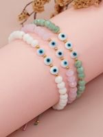Casual Eye Artificial Crystal Glass Wholesale Bracelets main image 2