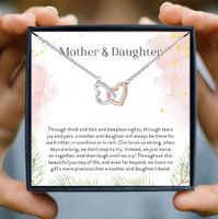 Mama Heart Shape Alloy Copper Zircon Pendant Necklace In Bulk main image 3