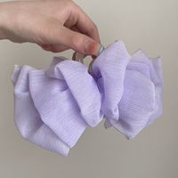 Simple Style Bow Knot Cloth Patchwork Hair Claws sku image 8