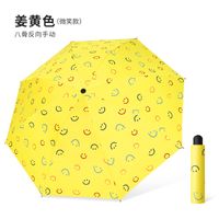 Umbrella Wholesale Gift Korean Girl Mori Uv Vinyl Advertising Umbrella Set Logo Three Folding Sun Protection Umbrella sku image 13