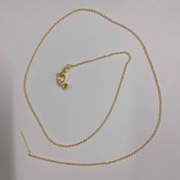 Classic Style Geometric Copper 18k Gold Plated Necklace In Bulk sku image 3