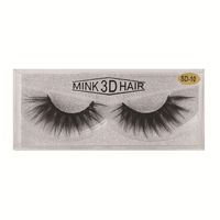 Sweet Solid Color Imitation Mink False Eyelashes 1 Pair sku image 15