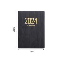A7 Daily Plan Solid Color Simple Student Notebook sku image 2