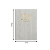 A7 Daily Plan Solid Color Simple Student Notebook sku image 8