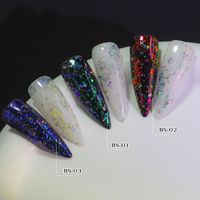 Fairy Style Sparkly Abs Nail Decoration Accessories 1 Piece main image 2