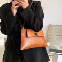 Women's All Seasons Pu Leather Classic Style Underarm Bag main image 2