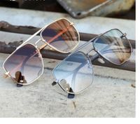 Punk Solid Color Ac Square Full Frame Women's Sunglasses main image 3