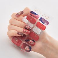 Simple Style Commute Star Starry Sky Pvc Nail Patches 1 Piece sku image 100