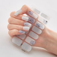 Simple Style Commute Star Starry Sky Pvc Nail Patches 1 Piece sku image 90