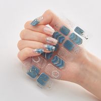 Simple Style Butterfly Resin Ink Nail Patches 1 Set sku image 14