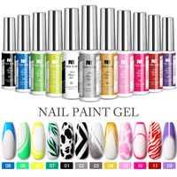 Casual Solid Color Resin Nail Polish 1 Piece main image 1