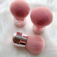 Lady Artificial Fiber Plastic Handgrip Makeup Brushes 1 Piece main image 4