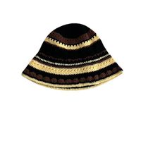 امرأة حلو شريط كرز ورد طنف واسعة قبعة من الصوف sku image 50