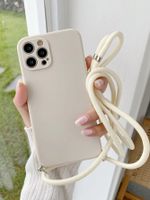 Basic Classic Style Solid Color Tpu  Millet   Phone Cases main image 1