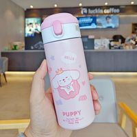 Cute Cartoon Stainless Steel Thermos Cup 1 Piece sku image 9
