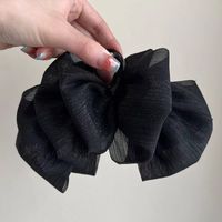 Classic Style Bow Knot Cloth Hair Claws sku image 19