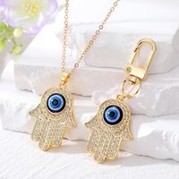 Casual Simple Style Classic Style Palm Alloy Wholesale Necklace main image 1