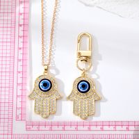 Casual Simple Style Classic Style Palm Alloy Wholesale Necklace main image 4