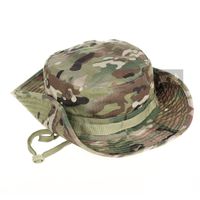 Unisex Sports Camouflage Crimping Bucket Hat main image 4