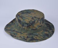 Unisex Sports Camouflage Crimping Bucket Hat sku image 11