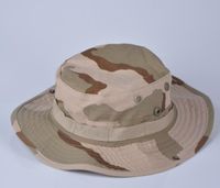 Unisex Sports Camouflage Crimping Bucket Hat sku image 12
