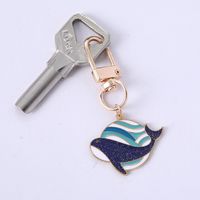 Cute Tortoise Cat Butterfly Alloy Unisex Bag Pendant Keychain main image 4