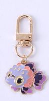 Cute Tortoise Cat Butterfly Alloy Unisex Bag Pendant Keychain sku image 13