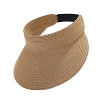 Women's Elegant Basic Simple Style Solid Color Wide Eaves Sun Hat main image 5