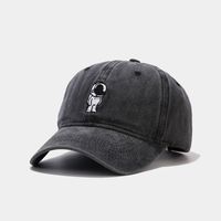Unisex Casual Letter Gesture Embroidery Curved Eaves Baseball Cap main image 2