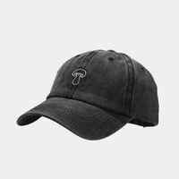 Unisex Casual Letter Gesture Embroidery Curved Eaves Baseball Cap sku image 12
