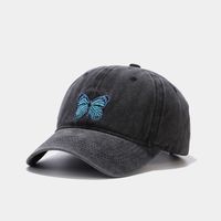 Unisex Casual Letter Gesture Embroidery Curved Eaves Baseball Cap main image 3