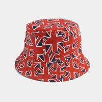 Unisex Casual Style Elegant Basic National Flag Printing Bucket Hat sku image 2