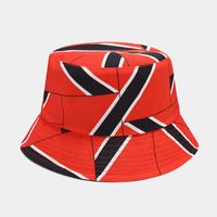 Unisex Casual Style Elegant Basic National Flag Printing Bucket Hat sku image 4