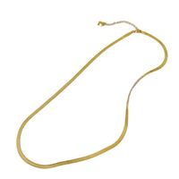 Simple Style Streetwear Solid Color Titanium Steel Plating Women's Necklace main image 5
