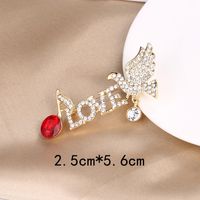 Retro Notes Alloy Inlay Rhinestones Women's Brooches sku image 37