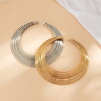 Wholesale Jewelry Vintage Style Exaggerated Classic Style Round Iron Layered Necklace main image 4