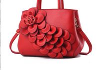 Women's Large All Seasons Pu Leather Vintage Style Handbag sku image 2